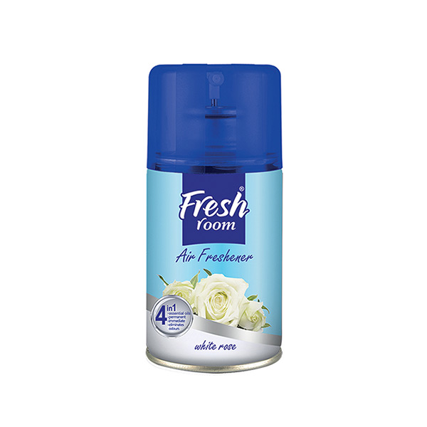 12900007 - Fresh Room Automatic Refill Spray 250 ml - White Rose