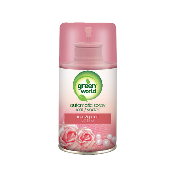 10901555 - Green World Automatic Refill Spray 250 ml - Rose & Pearl