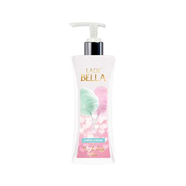 11201875 - Lady Bella Hand & Body Lotion 250 ml - Cotton Candy