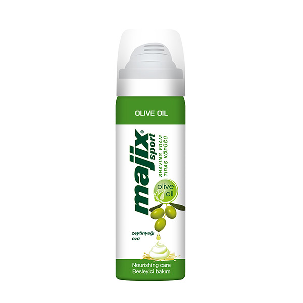 11500311 - Majix Sport Shaving Foam 50 ml - Olive Oil